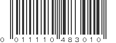 UPC 011110483010