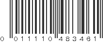 UPC 011110483461