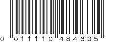 UPC 011110484635