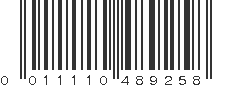 UPC 011110489258