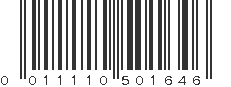 UPC 011110501646