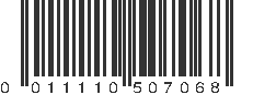 UPC 011110507068