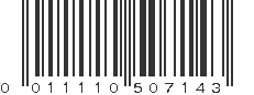 UPC 011110507143