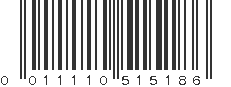 UPC 011110515186