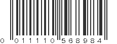 UPC 011110568984