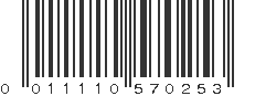 UPC 011110570253