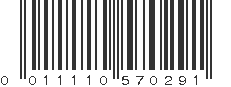 UPC 011110570291