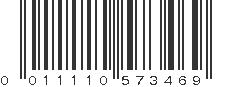 UPC 011110573469