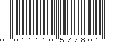 UPC 011110577801