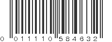 UPC 011110584632