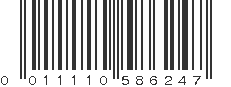 UPC 011110586247