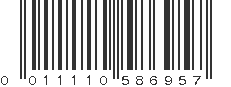 UPC 011110586957