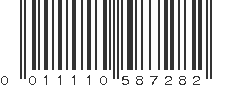 UPC 011110587282