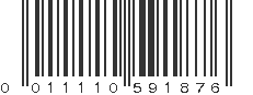 UPC 011110591876