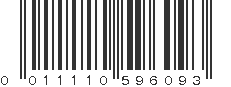 UPC 011110596093