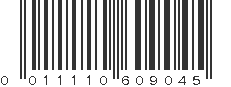 UPC 011110609045