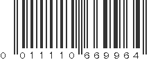 UPC 011110669964