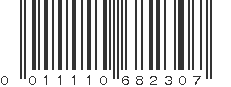 UPC 011110682307