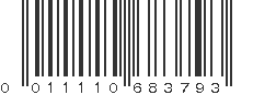 UPC 011110683793