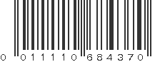 UPC 011110684370