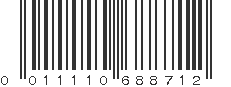 UPC 011110688712