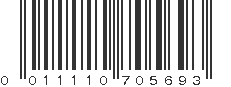 UPC 011110705693