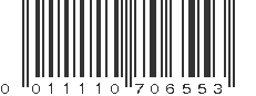 UPC 011110706553