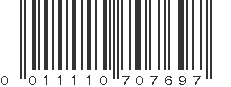 UPC 011110707697