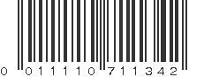 UPC 011110711342