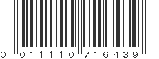 UPC 011110716439