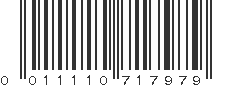 UPC 011110717979