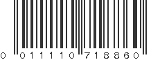 UPC 011110718860