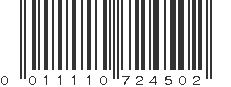 UPC 011110724502