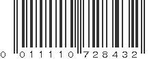 UPC 011110728432