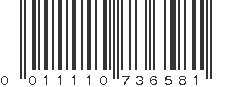 UPC 011110736581