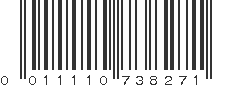 UPC 011110738271