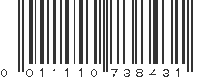 UPC 011110738431