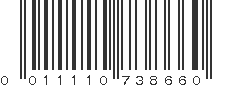 UPC 011110738660