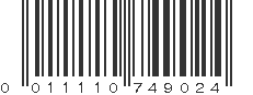 UPC 011110749024