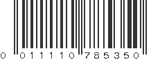 UPC 011110785350