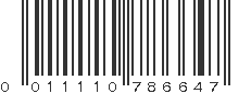 UPC 011110786647