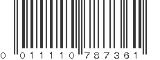 UPC 011110787361