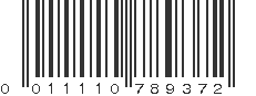 UPC 011110789372