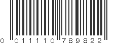 UPC 011110789822