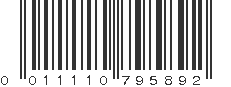 UPC 011110795892