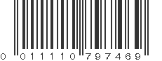 UPC 011110797469