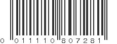 UPC 011110807281