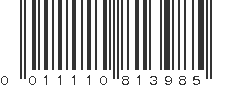 UPC 011110813985