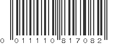 UPC 011110817082