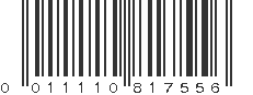 UPC 011110817556